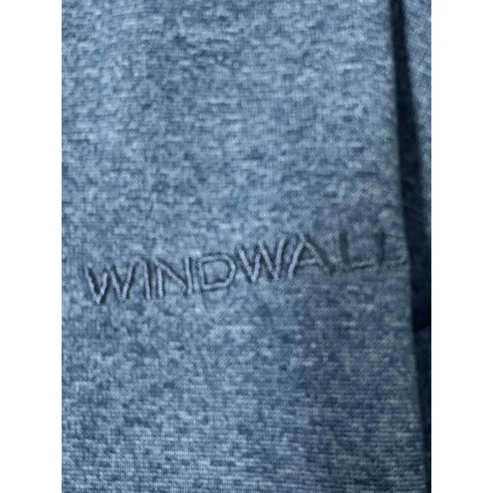 The North Face Jacket Mens XL Blue Windwall Full Zip Soft Shell Stretch